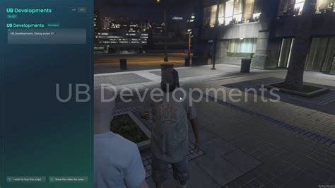 Ub Developments Fivem Npc Dialog V Nopixel Inspired Youtube