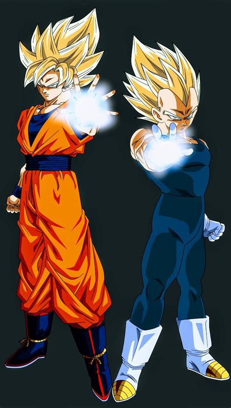 Goku & Vegeta Super Saiyan, Dragon Ball Super | Dragon ball super manga ...