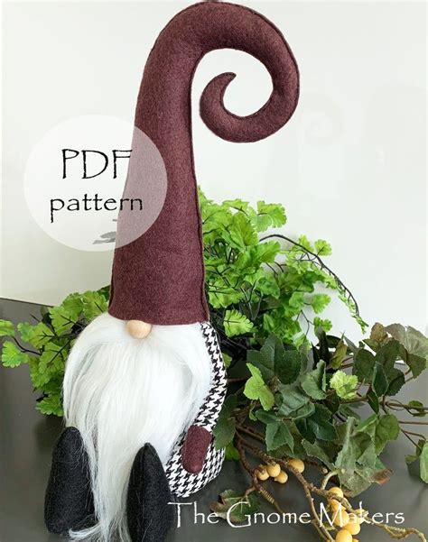 How To Make A Gnome Hat Pattern