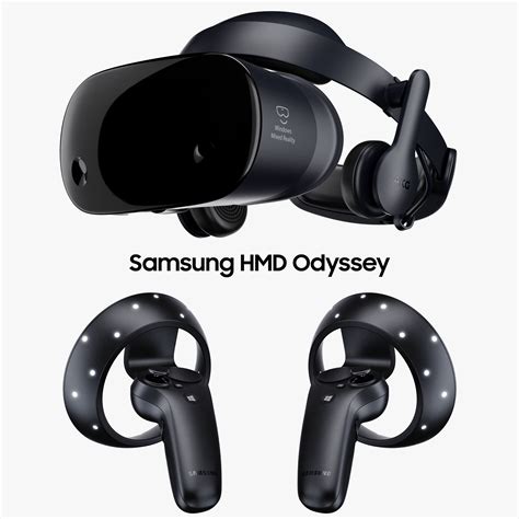 Samsung Hmd Odyssey Windows Mixed Reality 3d Model 15 Fbx Obj Max Free3d