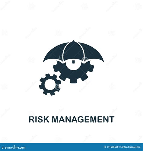 Risk Management Icon Creative Element Design From Risk Management