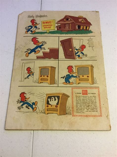 Walter Lantz Woody Woodpecker Gd Good Dell Comics Golden Age