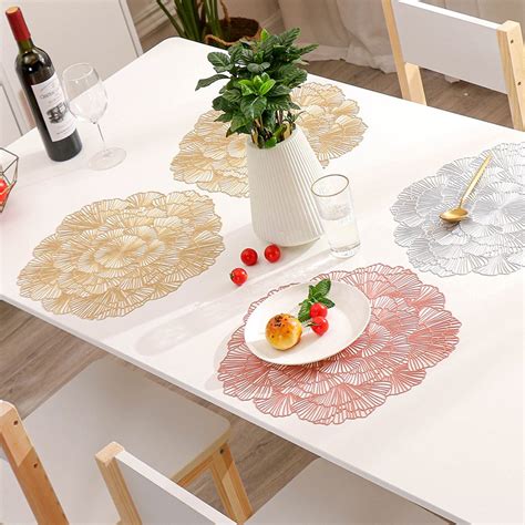 Jual Pvc Waterproof Placemat New Motif Tatakan Alas Piring Meja Makan