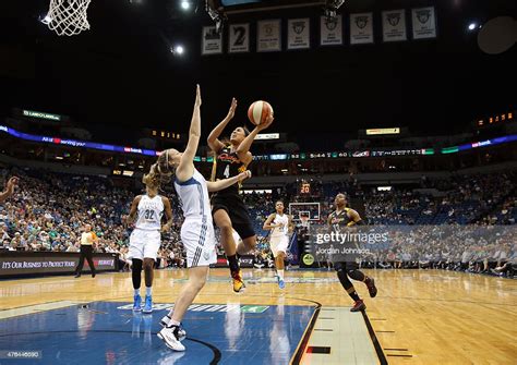 Skylar Diggins Of The Tulsa Shock Shoots Against The Minnesota Lynx