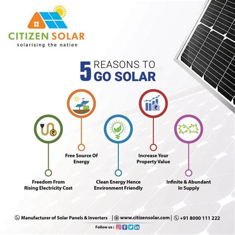 5 Reasons To Go Solar Advantages Of Using Solar Energy