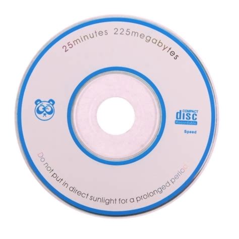 8cm Blank Mini Cd R 225mb25mins 100 Pcs In One Packagingthe Price