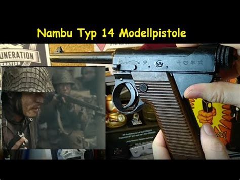 Nambu Typ 14 Modellpistole Von Hudson Japanische Armeepistole Aus