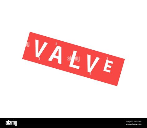 Valve Corporation, rotated logo, white background B Stock Photo - Alamy