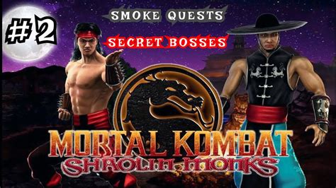 Mortal Kombat Shaolin Monks Walkthrough Hard All Secret Bosses 2 Youtube