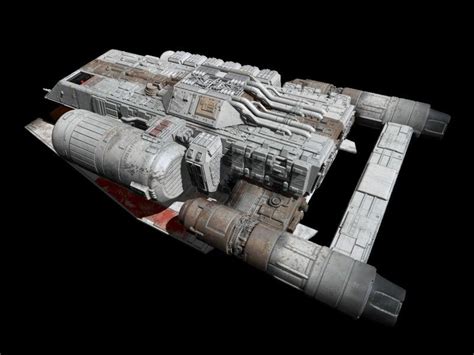 Artstation Star Wars Cargo Ship Final Color Scheme Brendan Baeza