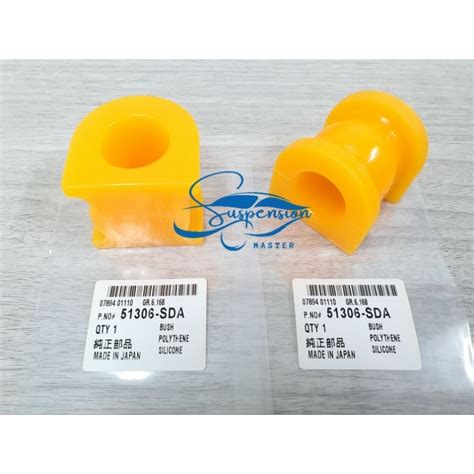 In Set Polythene Silicone Front Stabilizer Bush Honda Accord