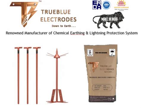 Copper Bonded Grounding Rod Polished Earthing Kit For Solar At Rs 1350 Set In Surat