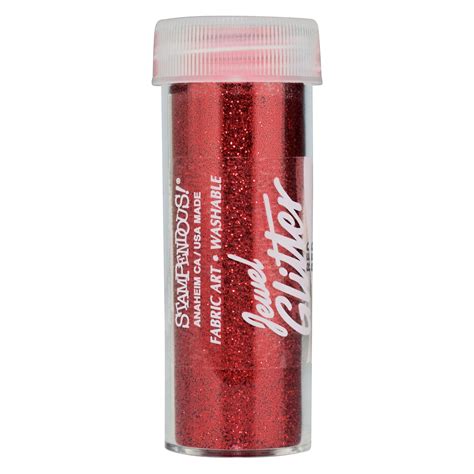 Stampendous Mark Enterprises Jewel Glitter 1 Oz Ultra Fine Red