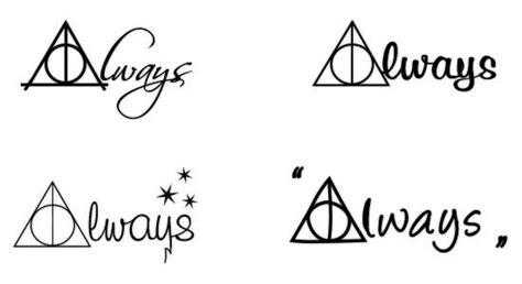 Always Harry Potter Tattoo