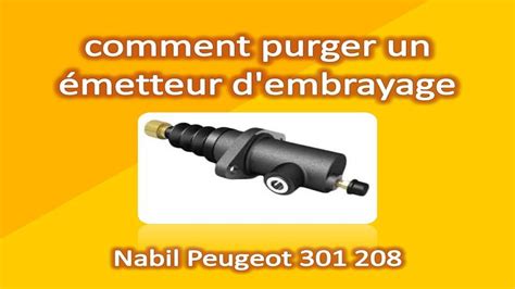 comment purger un émetteur d embrayage YouTube