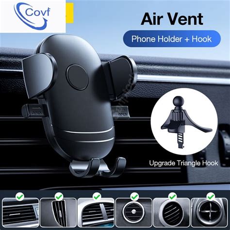 Covf Car Phone Holder Na May Malakas Na Suction Cup Na Makapaglipat Ng