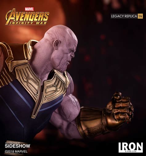 毀天滅地的驚人氣勢！！ Iron Studios Legacy Replica《復仇者聯盟3：無限之戰》薩諾斯 Thanos 14 比例全身