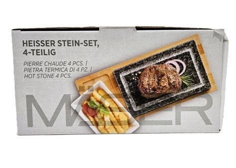 MÄSER Heisser Stein Set 4 teilig Hot Stone Set Neu und originalverpackt in Thalheim an der