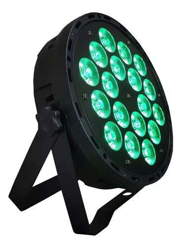 Canh O Refletor Par Led Leds X W Rgbw Quadriled Dmx Frete Gr Tis