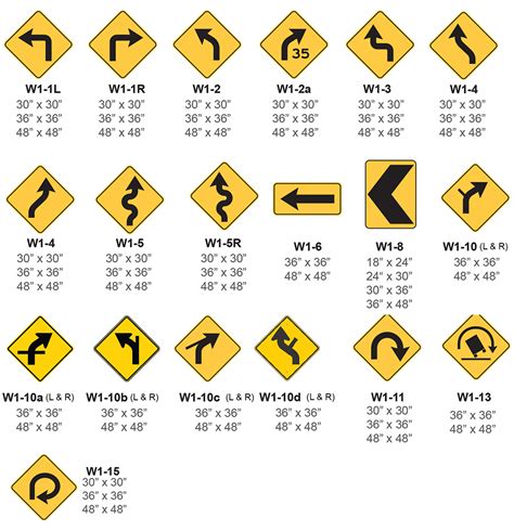 Yellow Diamond-Shaped Warning Road Signs Free Printables, 42% OFF