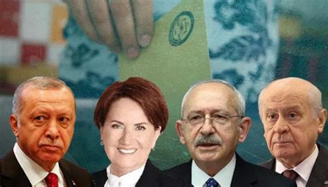 Son Dak Ka Son Ankette Arp C Sonu Lar Ak Parti Chp Mhp Ve Y