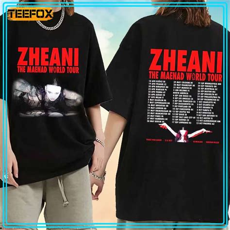 Zheani The Maenad World Tour 2024 Concert T-Shirt