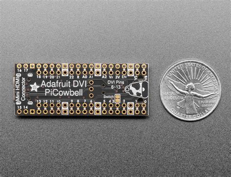 New Product Adafruit Picowbell Dvi Output For Pico Works With Hdmi