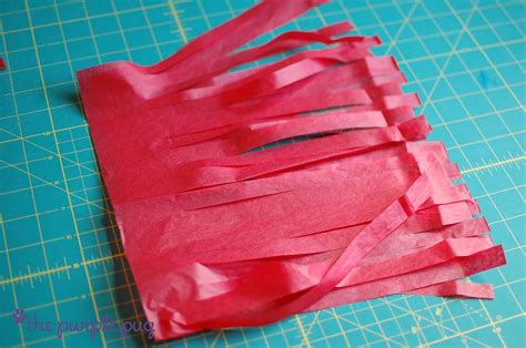 Diy Tutorial How To Make Tissue Paper Tassels Catch My Party