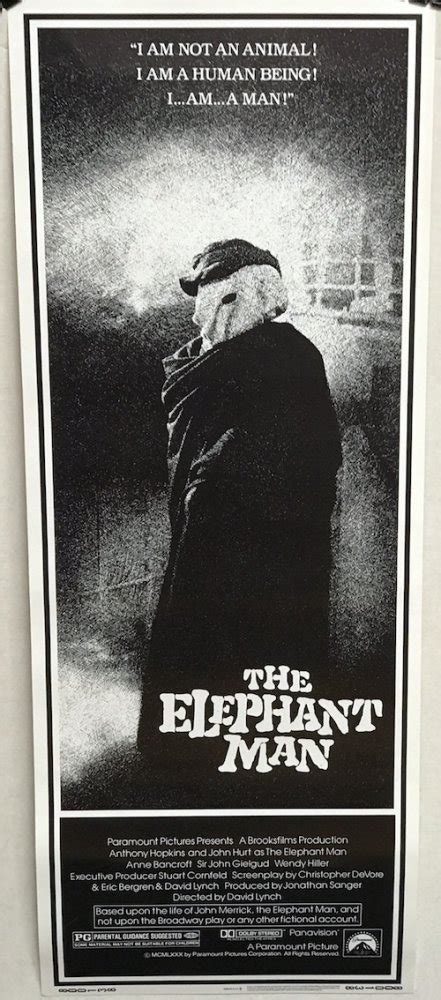 The Elephant Man (1980) Insert Poster