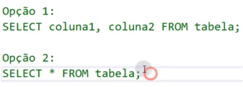 Primeiros Passos no SQL Comandos Básicos do SQL