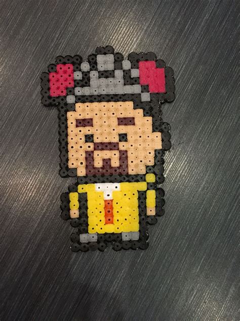 Heisenberg Breaking Bad Bit Perler Bead Hama Pixel Art Sprite Diy