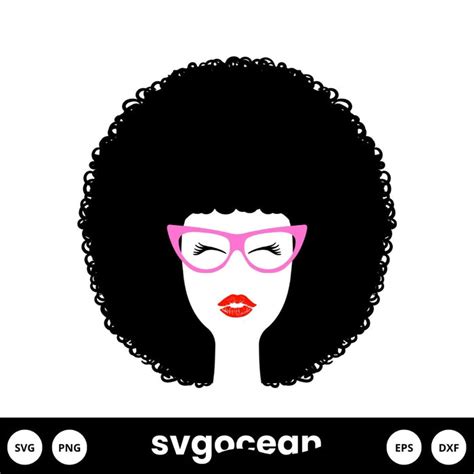 Afro Puffs Svg Vector For Instant Download Svg Ocean — Svgocean