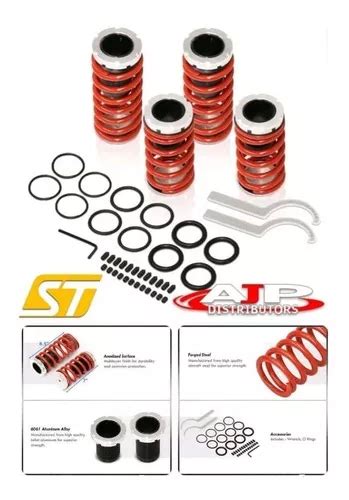 Coilover Universal Suspencion Espirales Regulable De Altura Mercadolibre