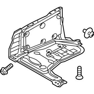 291203R600 Genuine Kia Panel Side Cover RH