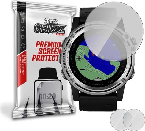 GrizzGlass Folia Matowa Grizz Garmin Descent Mk1 Modelis GRZ3002