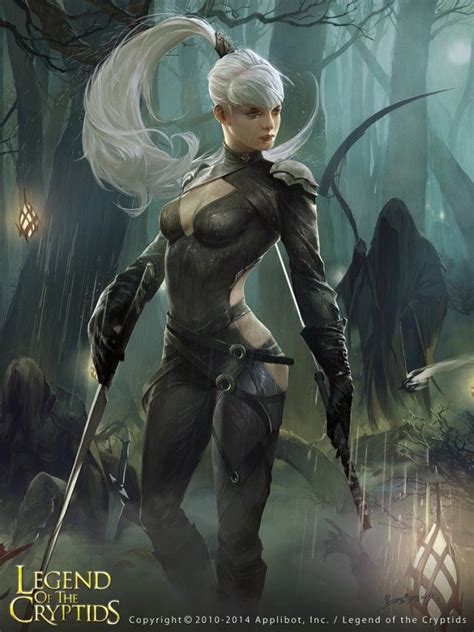 20 Best Sexiest Legend Of The Cryptids Fantasy Digital Illustrations Fantasy Female Warrior