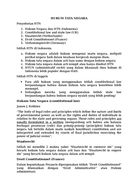 istilah htn hukum tata negara penyebutan htn hukum negara  htn