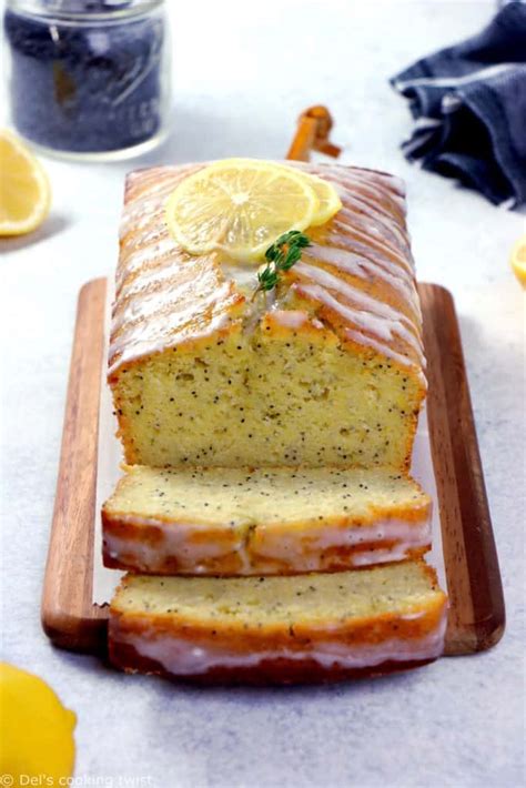 Best Ever Lemon Poppy Seed Loaf Del S Cooking Twist