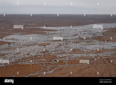 Landscape during the Stage 9 of the Dakar 2023 between Riyadh and ...