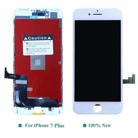 SZHSRLCD Screen Replacement Compatible for iPhone 7 Plus White 5.5 Inch ...