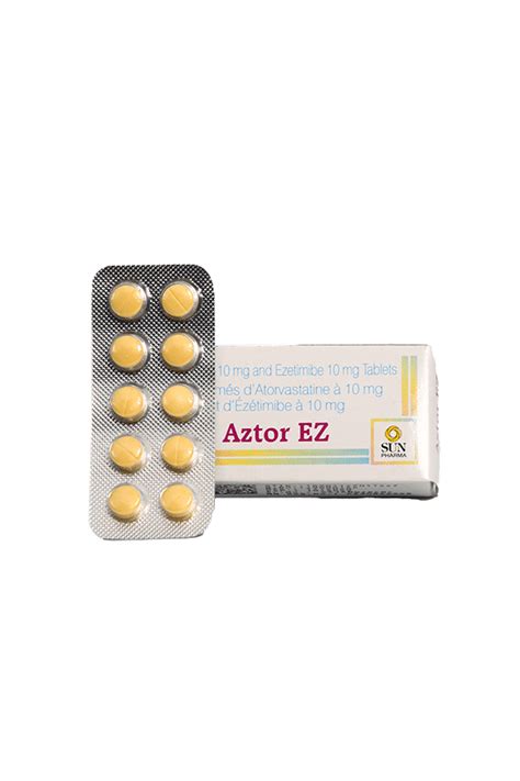 Aztor Ez Atovarstatinezethemibie Tab 10s Lifeplus Pharmacy