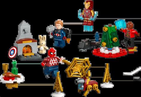 LEGO 76267 Marvel Avengers Advent Calendar 2023 Advent Alley