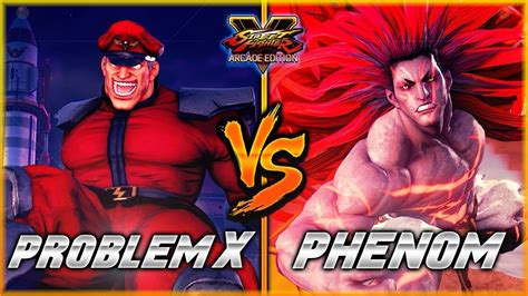 SFV AE PROBLEM X M Bison Vs PHENOM Necalli FT3 Set SF5 TenSFV