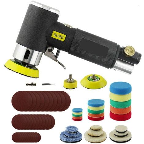 Mini Orbital Air Sander Mini Orbital Sander 25mm 50mm 75mm Air Sander