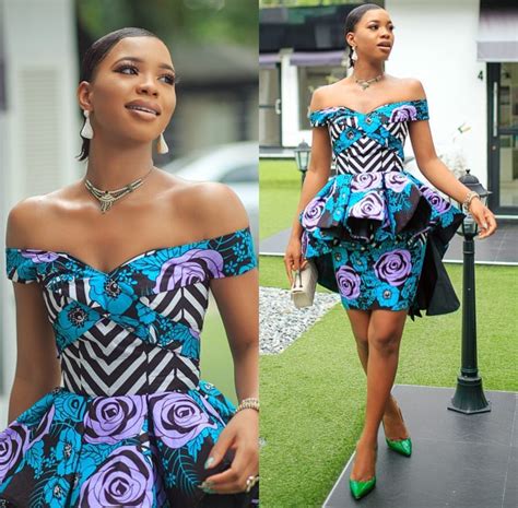 Best Short Ankara Skirt And Blouse 100 Designs For You