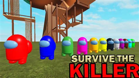 Survival Among Us El Impostor El Asesino Roblox