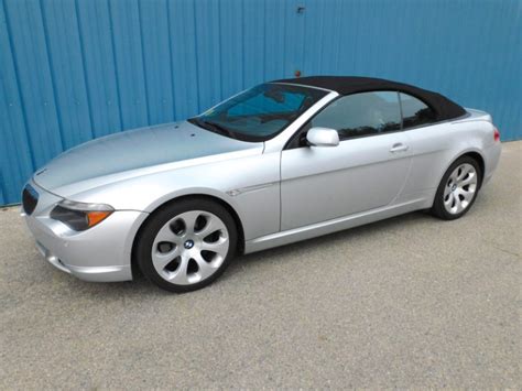 Used 2005 Bmw 6 Series 645ci Convertible For Sale 11 800 Metro West Motorcars Llc Stock 328177