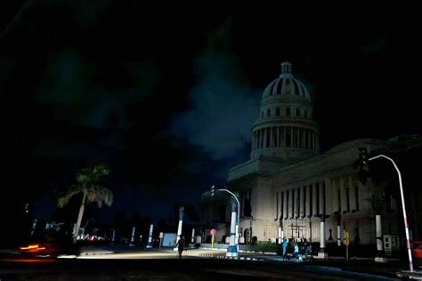 Cuba Protestas y represión durante apagón y crisis energética