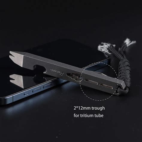 Buy Hamans Titanium Pry Bar Edc Multi Tool With Bottle Opener Wrench