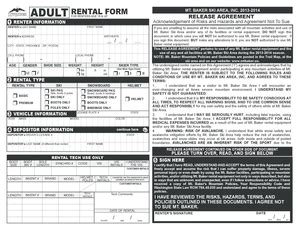 Fillable Online Groups Mtbaker Adult Rental Form Final Groups